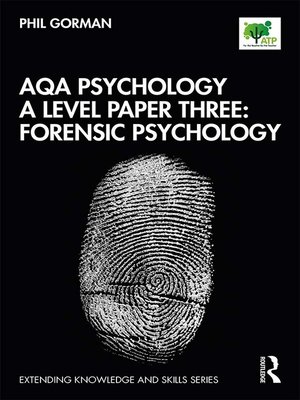 cover image of AQA Psychology a Level Paper Three